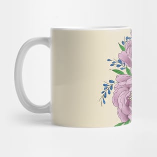 Pretty pink peonies Mug